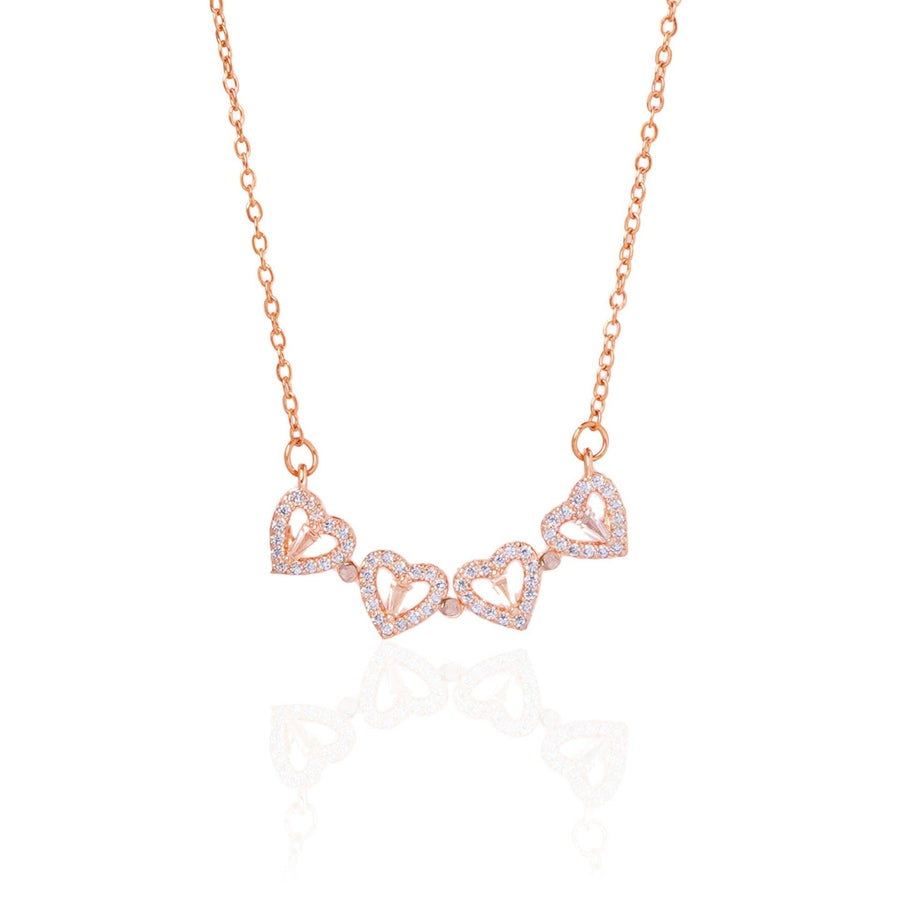 Women NecklaceShiny Clover Necklace