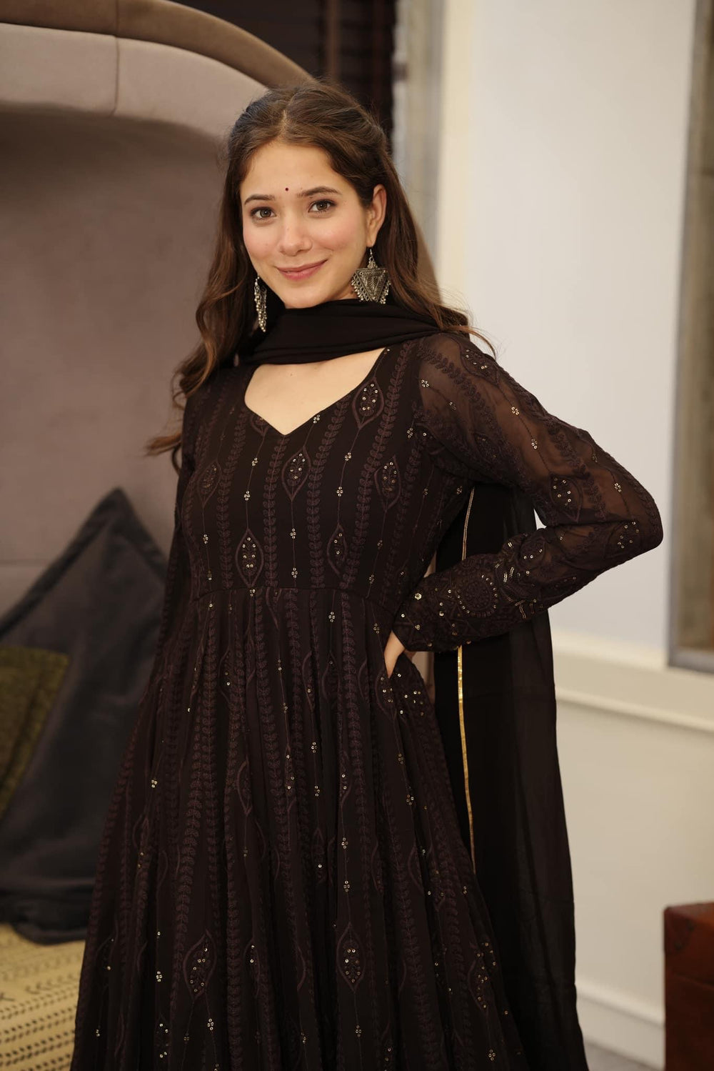 BLACK  SUIT SET - 101
