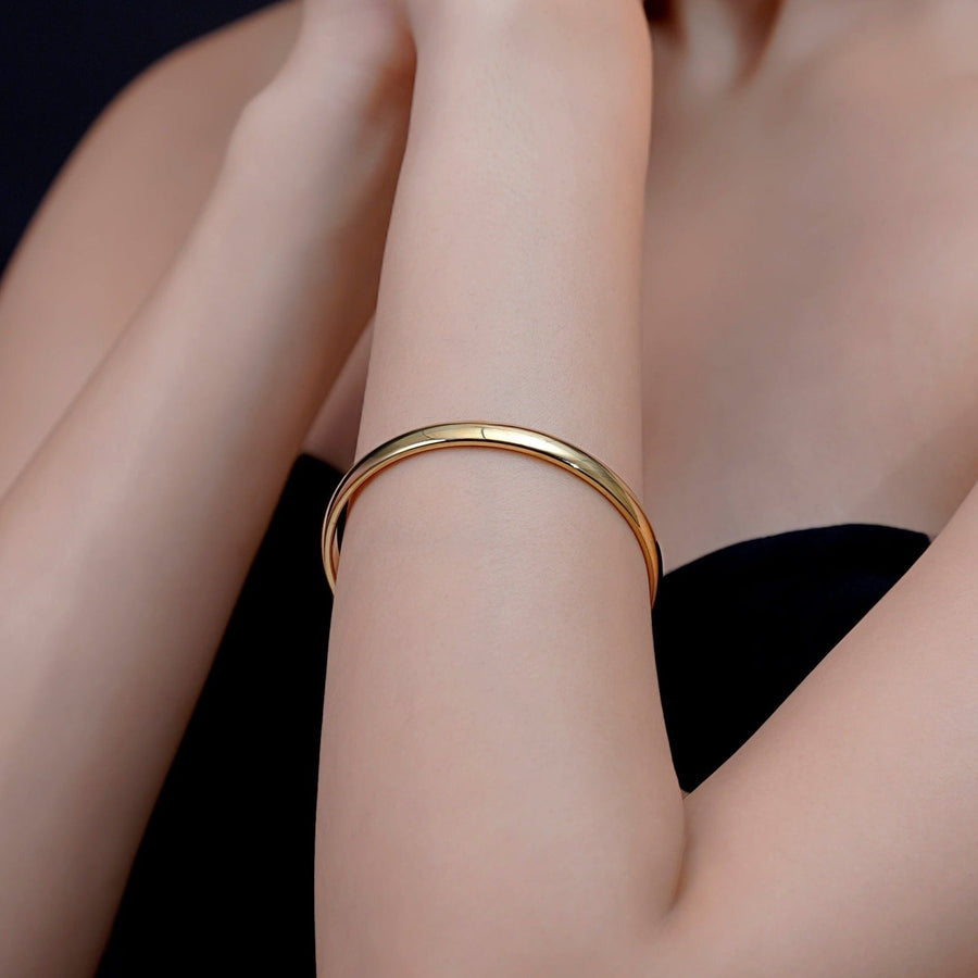 Emiral 18K Gold Plated Bangle Bracelet