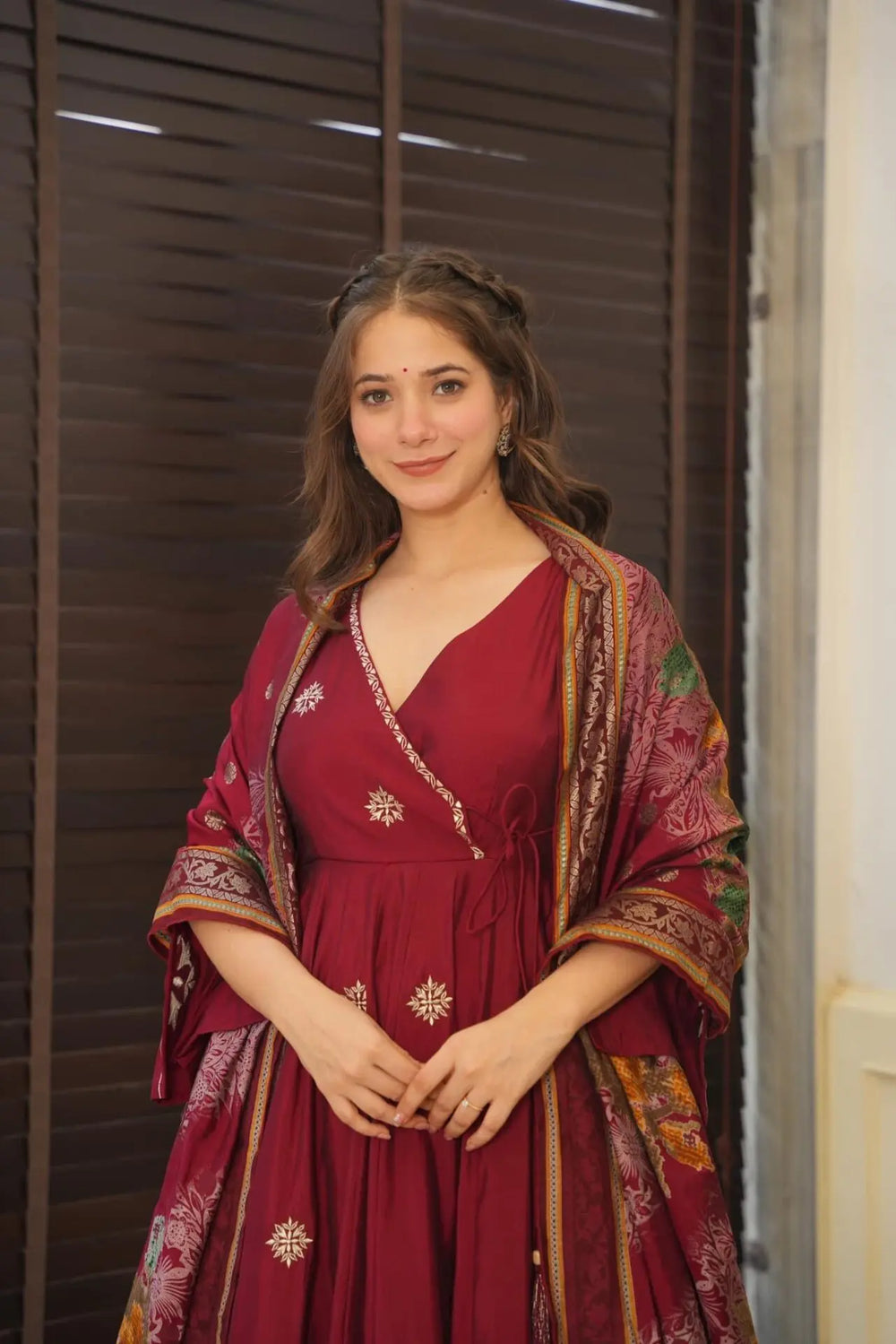 Devine Pure Cotton Anarkali Suit Set