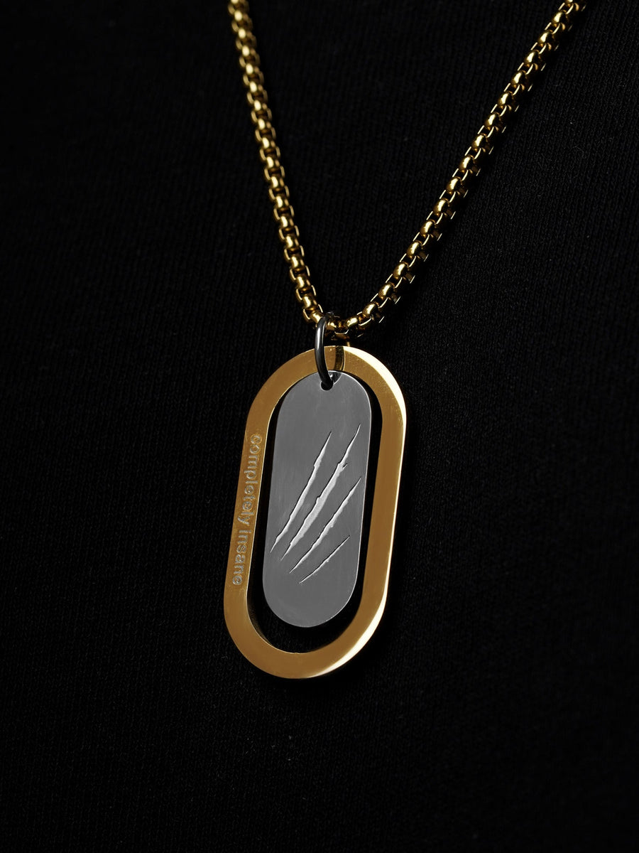 Matej 18K Gold Plated Men's Chain Pendant