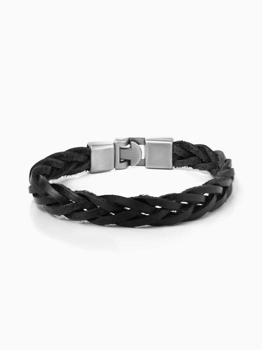 Tyron Men's Leather Bracelet